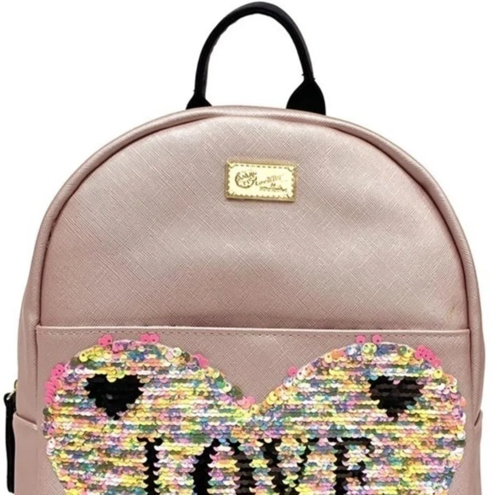 Betsey Johnson Backpack Pink LBDEBBIE Love